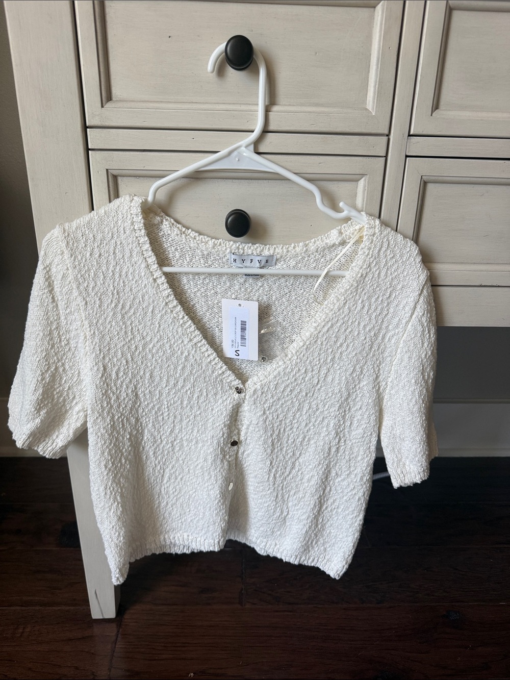 HYFVE Boucle Crop Cardigan